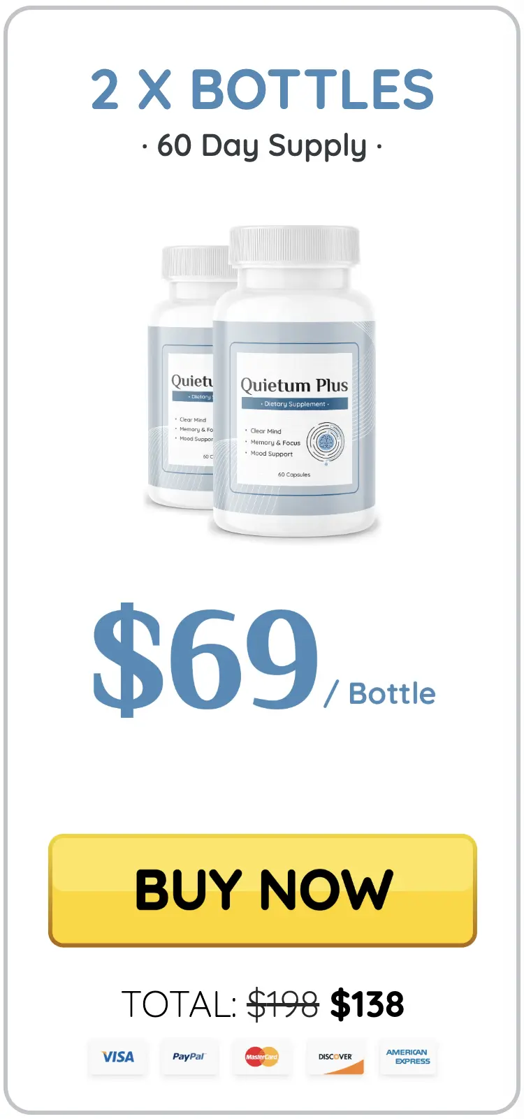 Quietum Plus one bottle